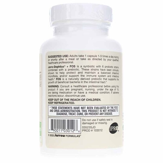 Jarro-Dophilus + FOS 3.4 Billion, JRF